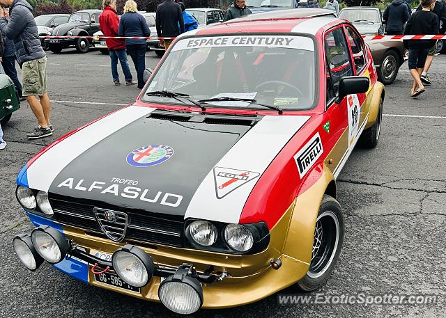 Alfa Romeo Montreal spotted in Chambon/Lignon, France
