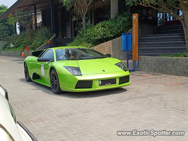 Lamborghini Murcielago spotted in Tangerang, Indonesia