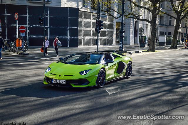 Lamborghini Aventador spotted in Berlin, Germany