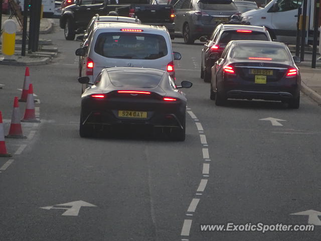 Aston Martin Vantage spotted in Manchester, United Kingdom