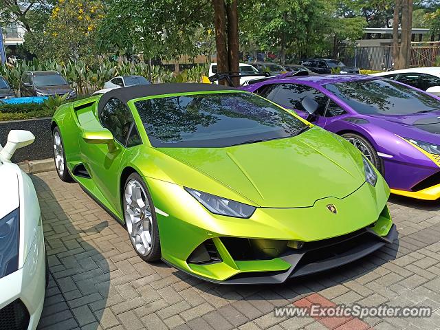 Lamborghini Huracan spotted in Tangerang, Indonesia