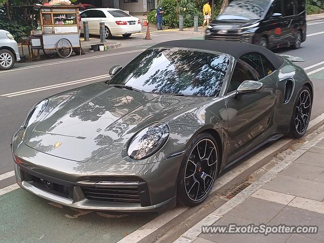 Porsche 911 Turbo spotted in Jakarta, Indonesia