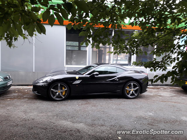 Ferrari California spotted in Sale Moor, United Kingdom