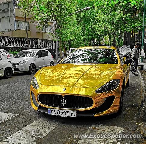 Maserati GranTurismo spotted in Tehran, Iran