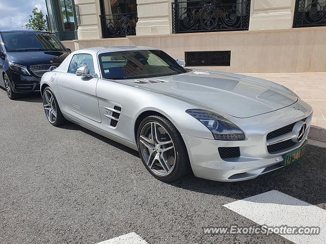 Mercedes SLS AMG spotted in Monaco, Monaco