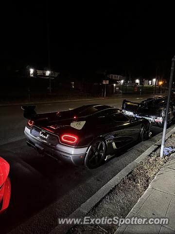 Koenigsegg Agera R spotted in Monterey, California