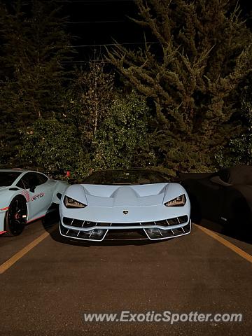 Lamborghini Centenario spotted in Monterey, California