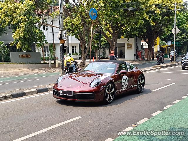 Porsche 911 spotted in Jakarta, Indonesia