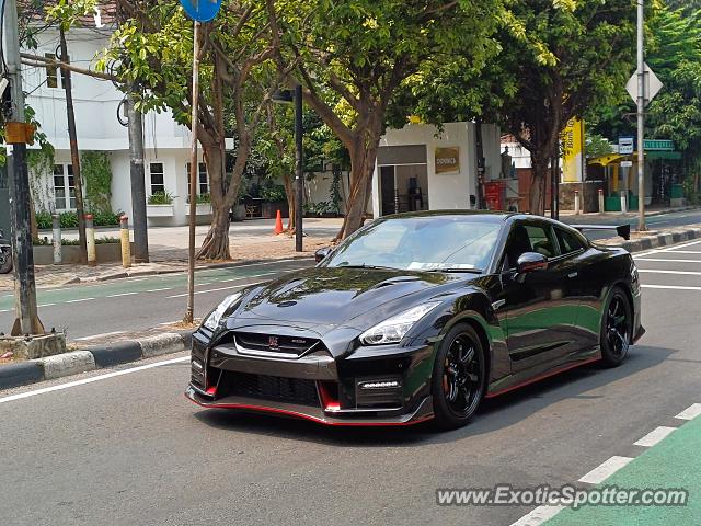Nissan GT-R spotted in Jakarta, Indonesia