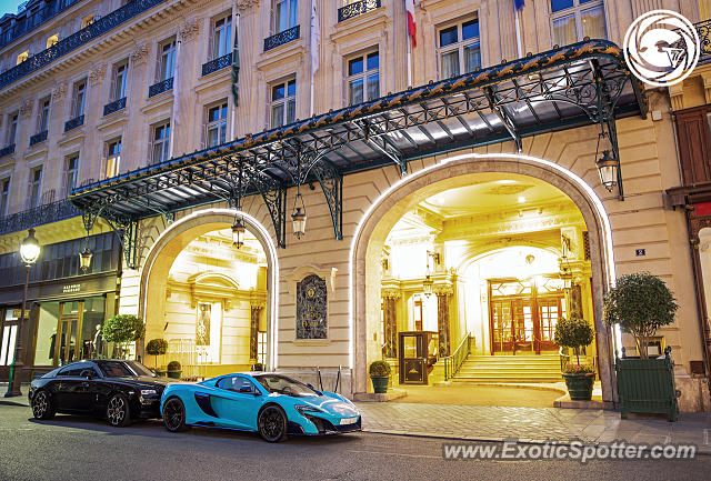 Mclaren 675LT spotted in Paris, France