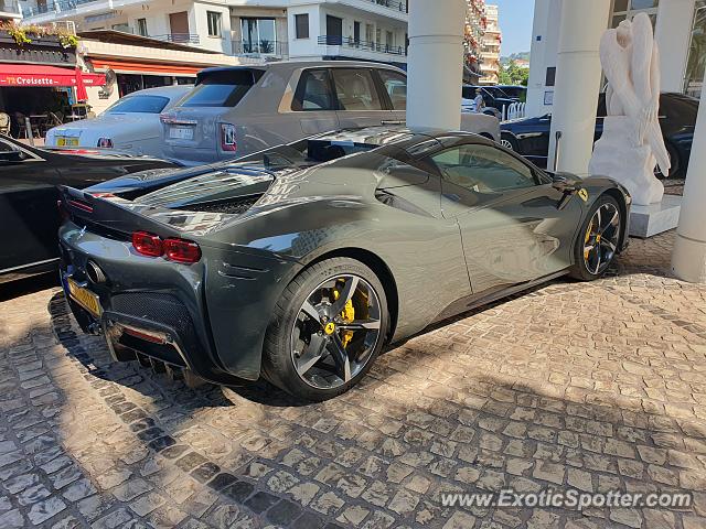 Ferrari SF90 Stradale spotted in Cannes, France