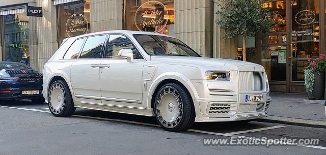 Rolls-Royce Cullinan spotted in Zurich, Switzerland