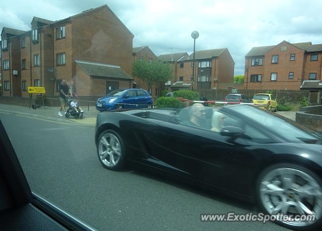 Lamborghini Gallardo spotted in Great Yarmouth, United Kingdom