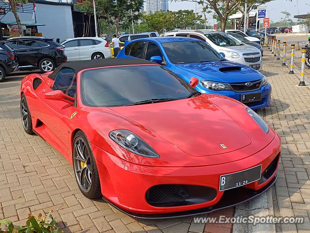 Ferrari F430 spotted in Jakarta, Indonesia
