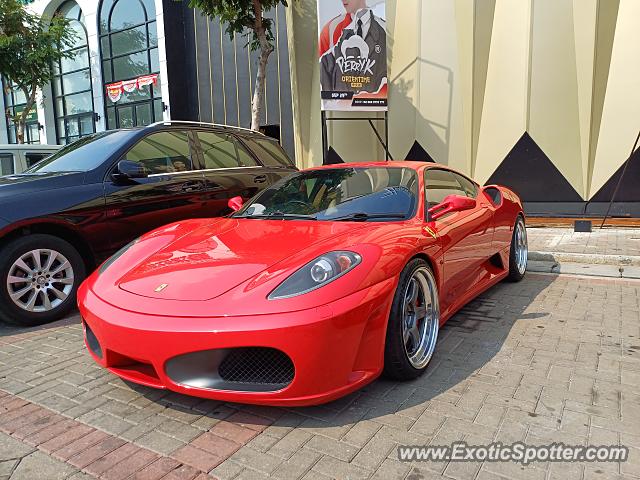 Ferrari F430 spotted in Jakarta, Indonesia