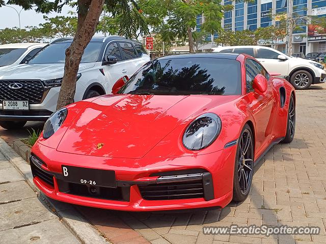 Porsche 911 Turbo spotted in Jakarta, Indonesia