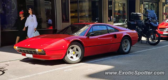Ferrari 308 spotted in Zurich, Switzerland