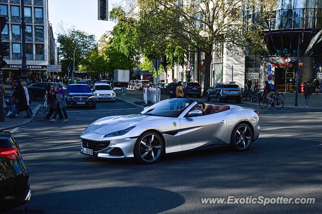 Ferrari Portofino spotted in Berlin, Germany
