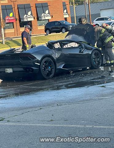 Lamborghini Huracan spotted in Terre Haute, Indiana