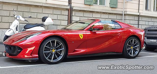 Ferrari 812 Superfast spotted in Zurich, Switzerland