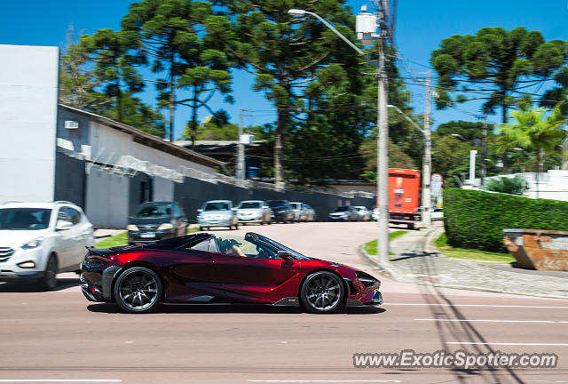 Mclaren 765LT spotted in Curitiba, PR, Brazil