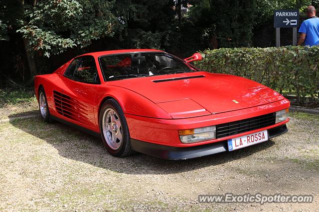 Ferrari Testarossa spotted in Seraing, Belgium