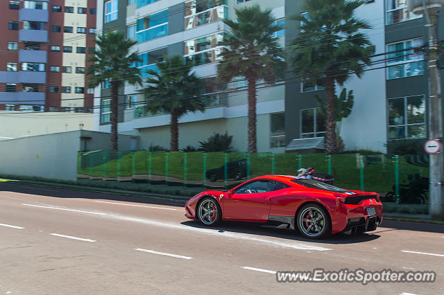 Ferrari 458 Italia spotted in Curitiba, PR, Brazil