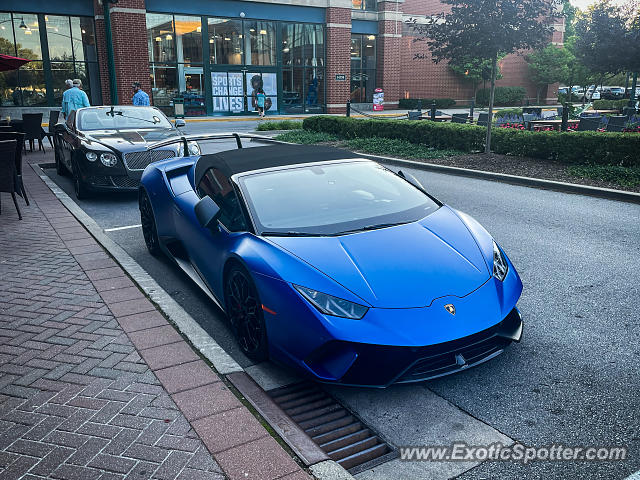 Lamborghini Huracan spotted in Carmel, Indiana