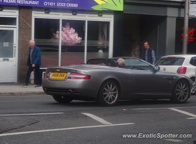 Aston Martin DB9 spotted in Altrincham, United Kingdom