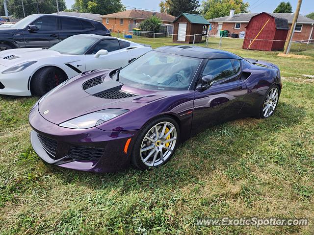 Lotus Evora spotted in Indianapolis, Indiana