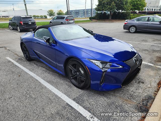 Lexus LC 500 spotted in Indianapolis, Indiana