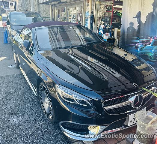 Mercedes Maybach spotted in Tokyo, Japan