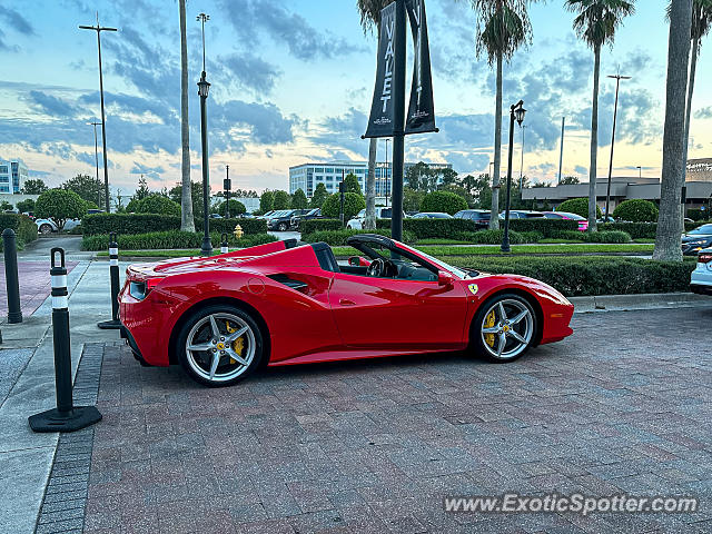 Ferrari 488 GTB spotted in Jacksonville, Florida