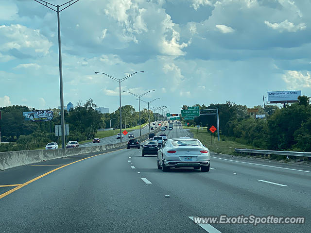 Bentley Continental spotted in Jacksonville, Florida