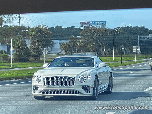 Bentley Continental spotted in Jacksonville, Florida