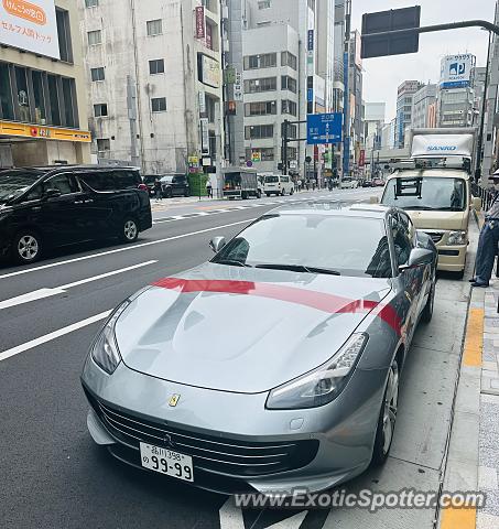 Ferrari GTC4Lusso spotted in Tokyo, Japan
