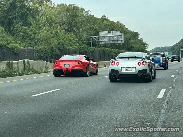 Ferrari F12 spotted in Bethesda, Maryland