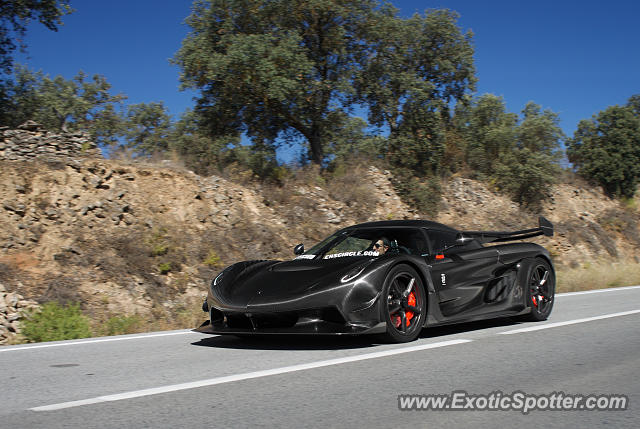 Koenigsegg One:1 spotted in Marbella, Spain