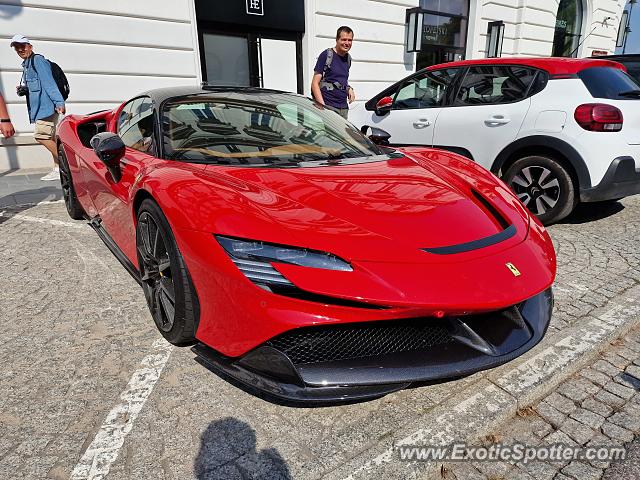 Ferrari SF90 Stradale spotted in Warsaw, Poland