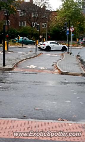 Porsche Cayman GT4 spotted in Manchester, United Kingdom