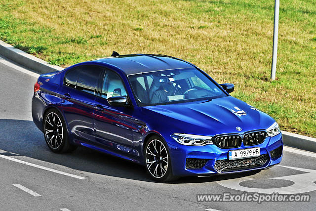 BMW M5 spotted in Burgas, Bulgaria