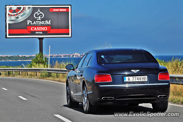 Bentley Flying Spur spotted in Pomorie, Bulgaria