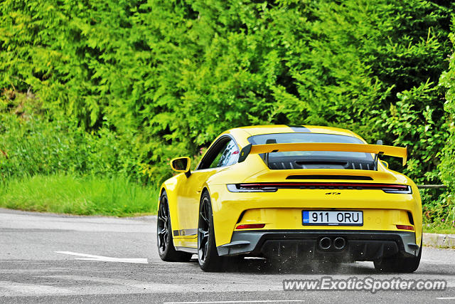 Porsche 911 GT3 spotted in Pärnu, Estonia