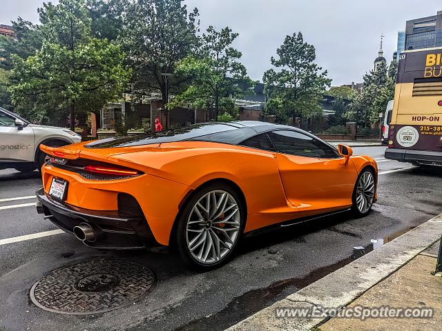 Mclaren GT spotted in Philadelphia, Pennsylvania
