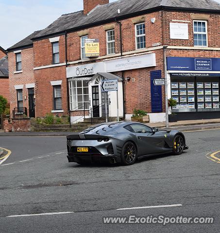 Ferrari 812 Superfast spotted in Alderley Edge, United Kingdom