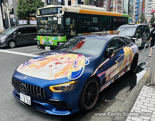 Mercedes AMG GT spotted in Tokyo, Japan