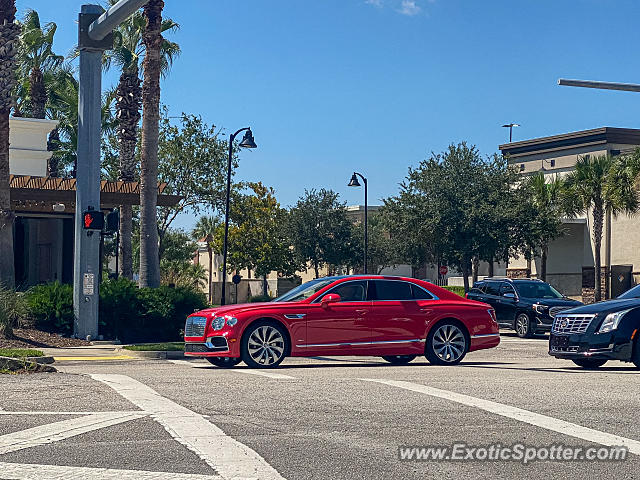 Bentley Flying Spur spotted in Jacksonville, Florida