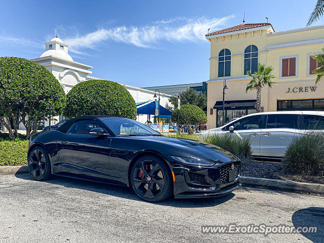 Jaguar F-Type spotted in Jacksonville, Florida