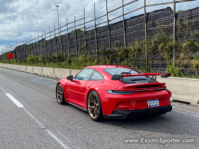 Porsche 911 GT3 spotted in Jacksonville, Florida
