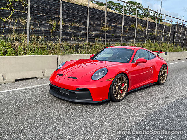 Porsche 911 GT3 spotted in Jacksonville, Florida